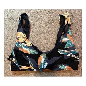 Tropical bikini top